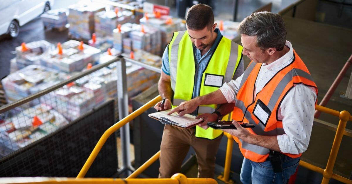 Quai logistique et gestion des flux de marchandises
